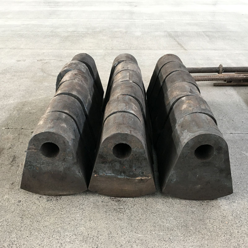 pc錘式破碎機(jī) 耐磨錘頭 高錳鋼齒錘頭 環(huán)錘破碎機(jī)錘頭